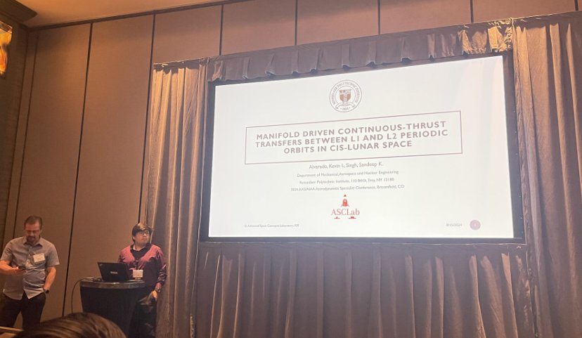 Kevin presenting at 2024 ASC